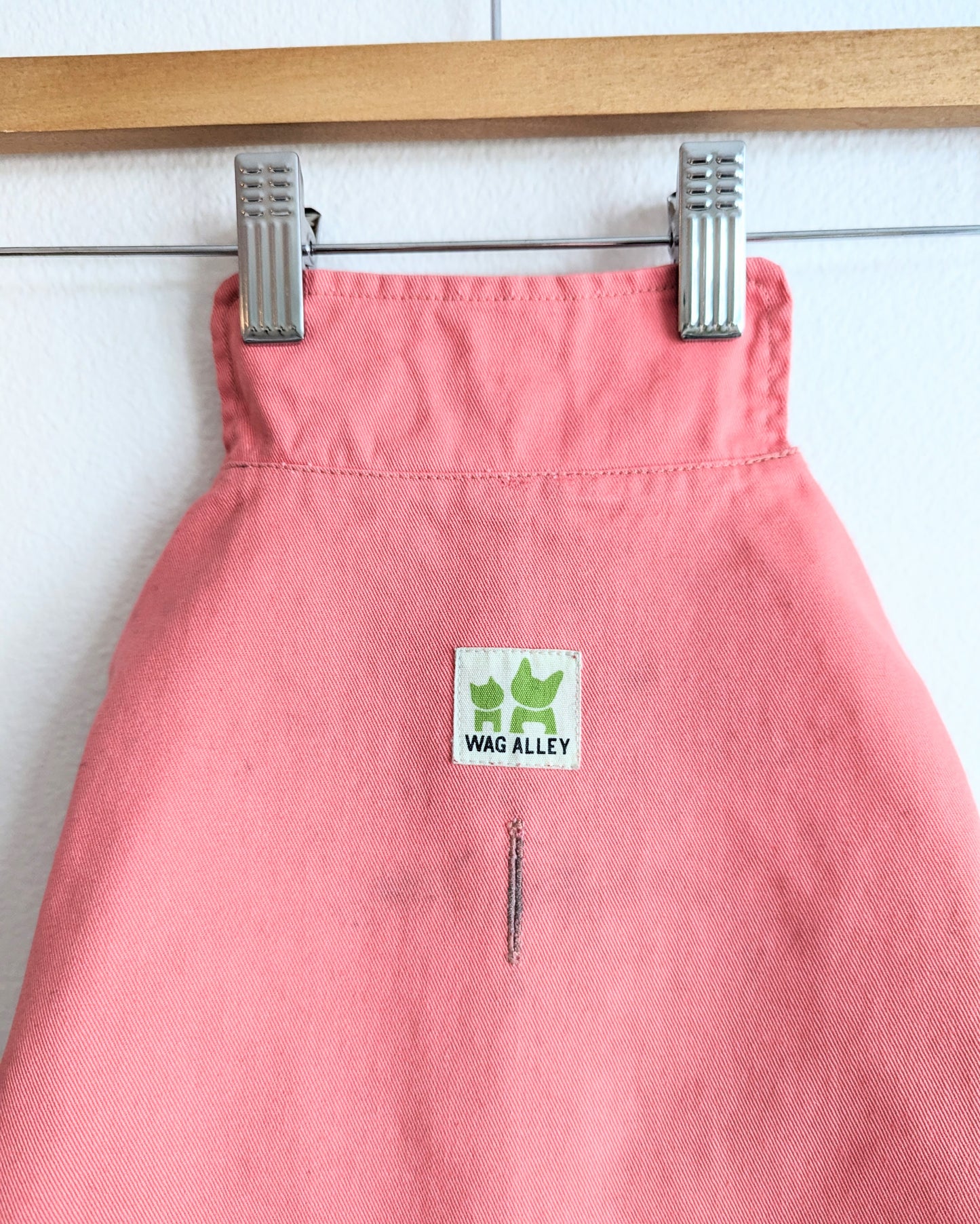 Pre-loved Bright Coral Raincoat - Size XS