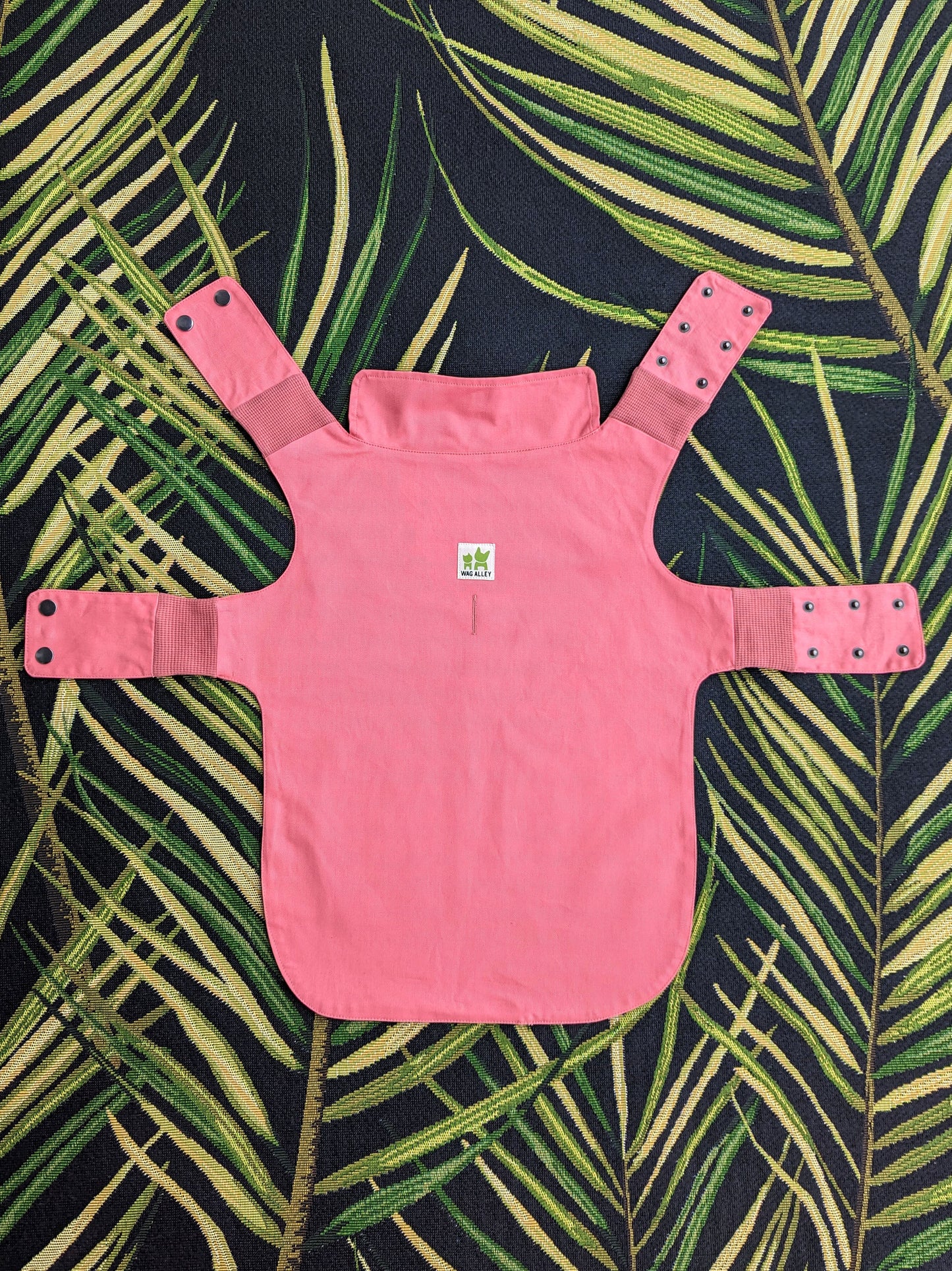 Plastic-Free Raincoat Bright Coral