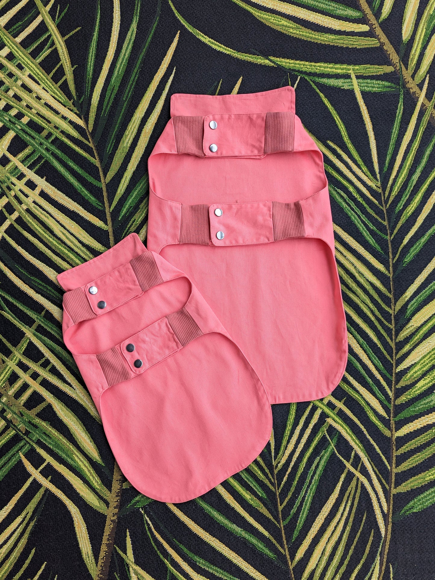 Plastic-Free Raincoat Bright Coral