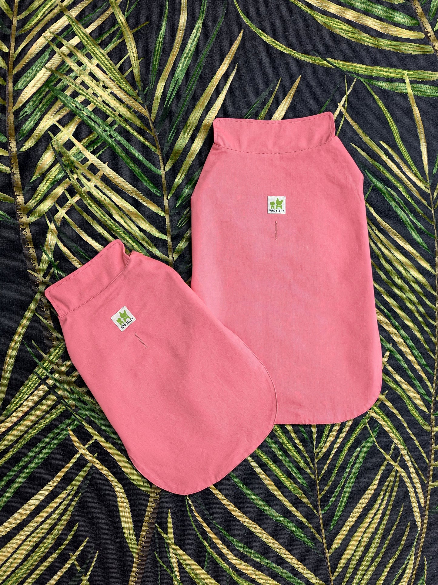 Plastic-Free Raincoat Bright Coral