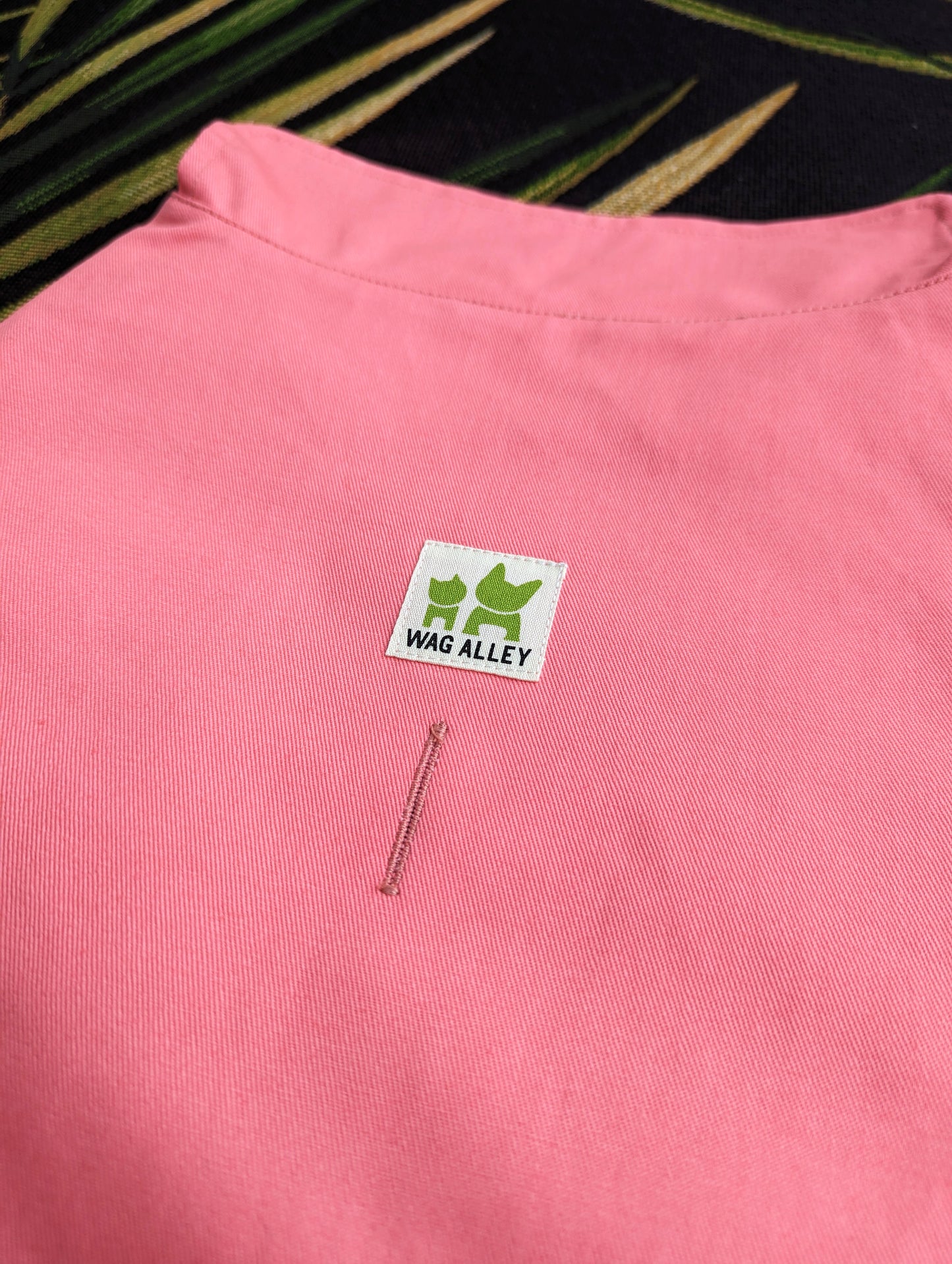 Plastic-Free Raincoat Bright Coral